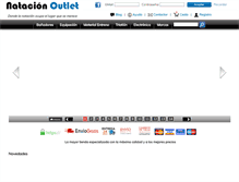 Tablet Screenshot of natacionoutlet.com